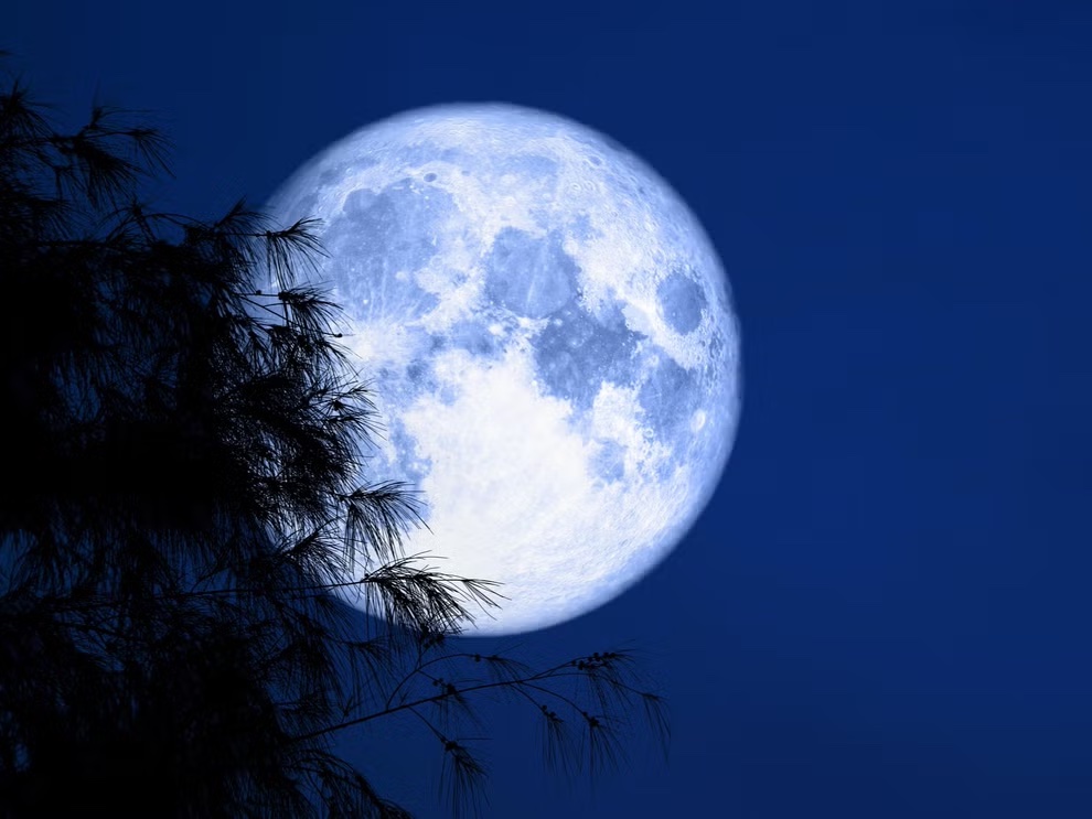 Blue Moon Supermoon