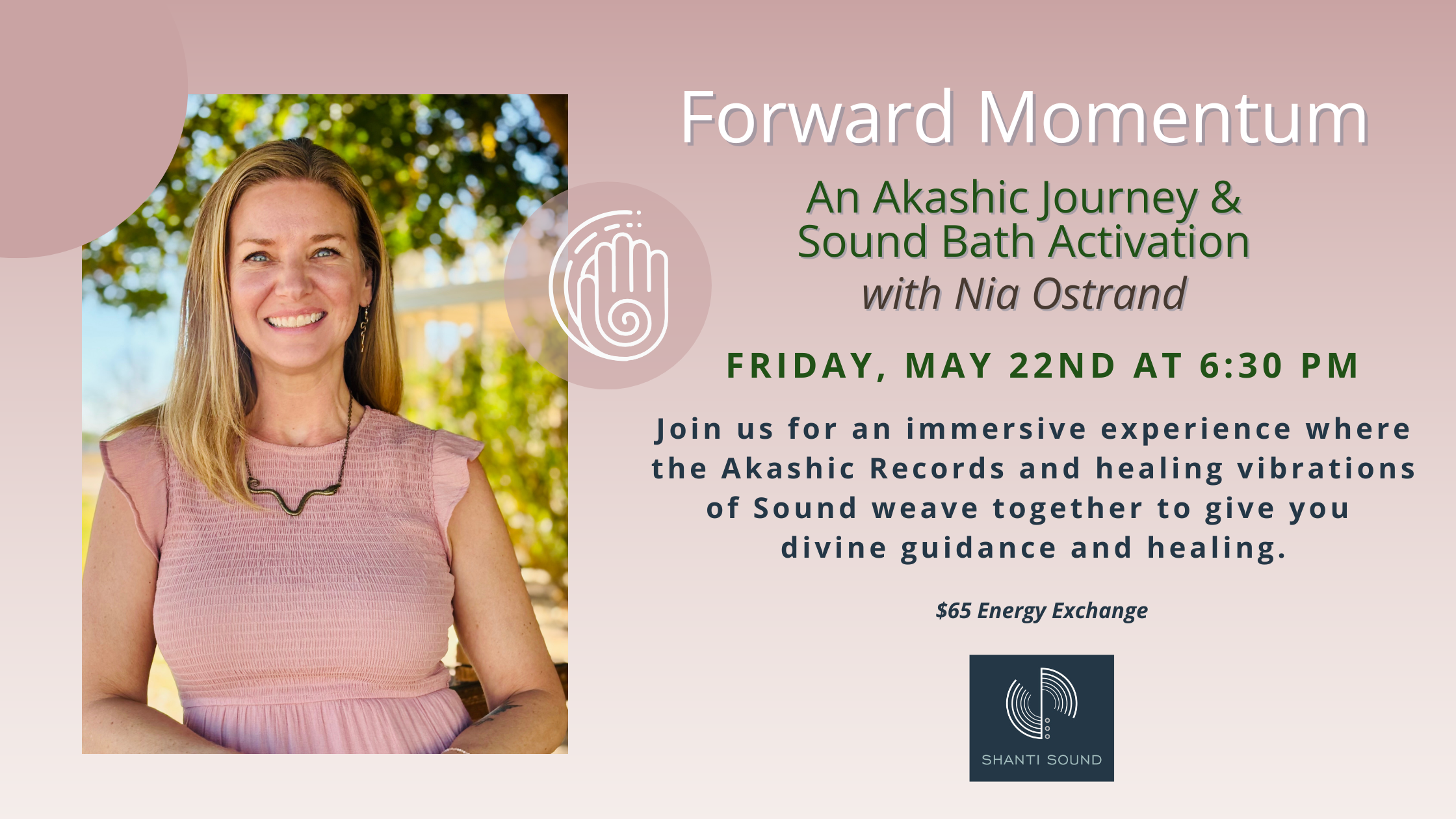 Featured image for “Forward Momentum: An Akashic Journey & Sound Bath Activation”
